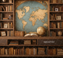 Фотофон "Библиотека" арт. ФФ905-84