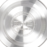 Чайник нерж, 3 л, свист, ручк с силик покр, Daniks, индукц, перламутровый, MSY-072