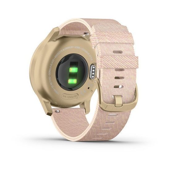 Умные часы Garmin Vívomove Style Champagne - Dust Rose, Fabric 010-02240-22