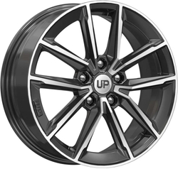 Wheels UP Up104 6.5x17 5x114.3 ET 40 Dia 67.1 (BFP)