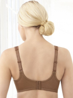 Бескаркасный бюстгальтер-минимайзер (Размер: 90G) (Цвет: коричневый)