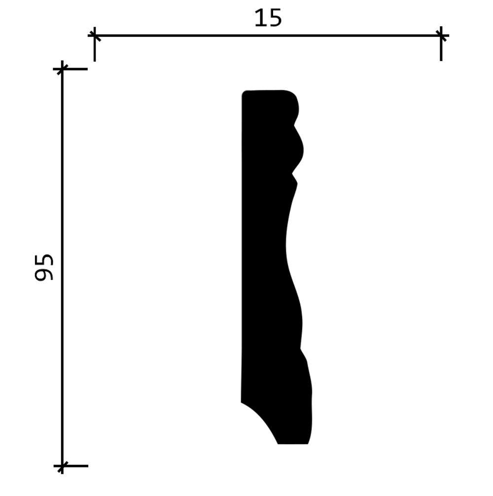 Плинтус 153 A