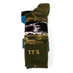 Носки мужские 5.11 (р.40-46), Мультикам/Зеленый