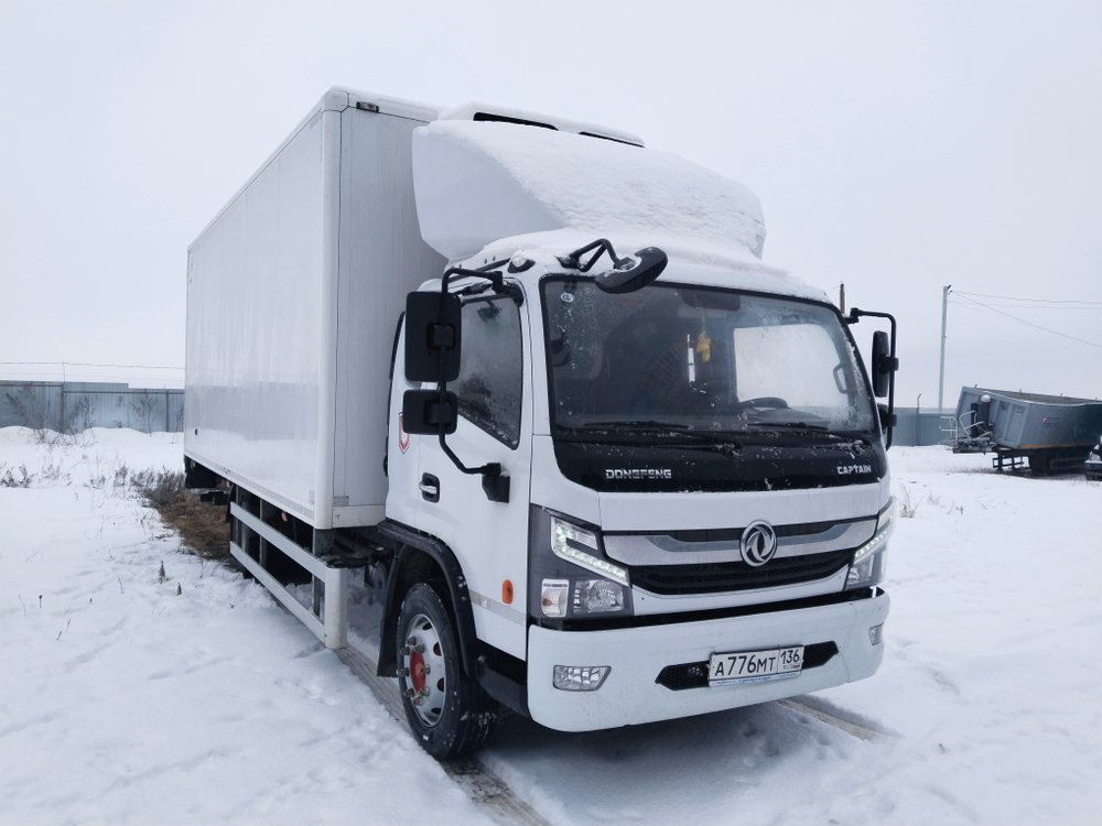 DongFeng C120 Изотермический/рефрижератор с гидробортом АФ-475400-02 (Изотермический, Дизельный, 3.8