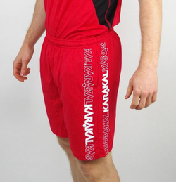 Karakal PRO TOUR SHORTS, RED, M
