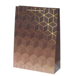 GAEM Пакет подарочный (бумага 210г/м2, блок микс 12шт), L30 W12 H41,5 см, 4в.