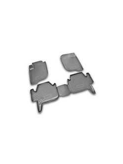 Коврики в салон для MITSUBISHI Pajero Sport 2008-2012, 4 шт. (полиуретан) NLC.35.20.210