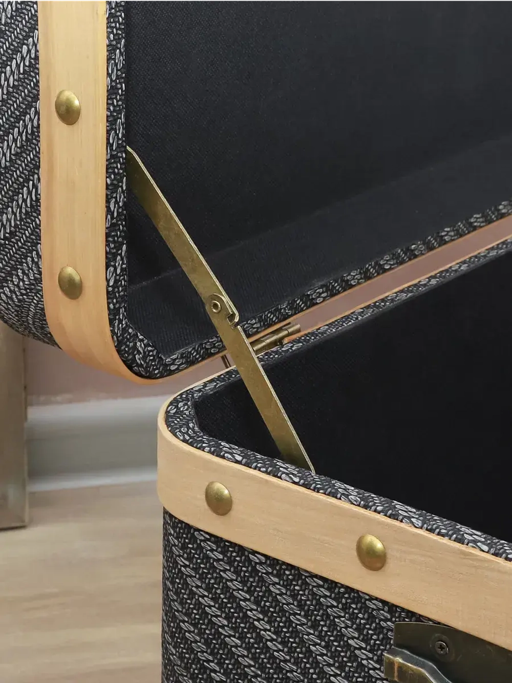 Пуфики с ящиком 3 шт