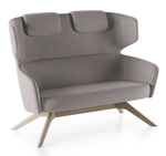 Диван двухместный с высокой спинкой ВЕНТО