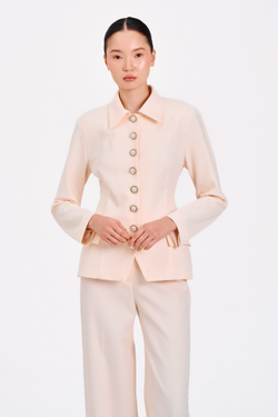 Пиджак Chevalier (Шевалье) СВЕТЛЫЙ (милано) c нар.пуг.