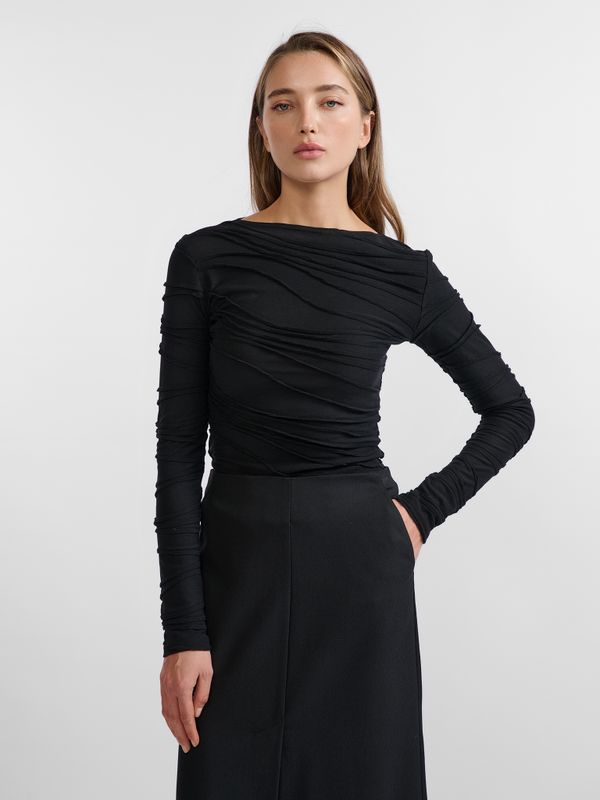 ЛОНГСЛИВ С ДЕКОРАТИВНЫМИ ШВАМИ