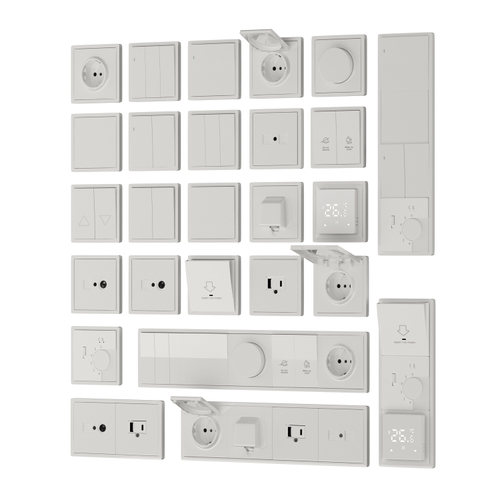 Накладка для розеток RJ45+SAT, 2-я, белый, серия R98