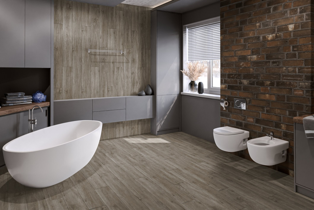 Кварц-винил SPC Damy Floor Family SPC 0,75мм 4,2 мм ДУБ ГОРНЫЙ 2.635 м2