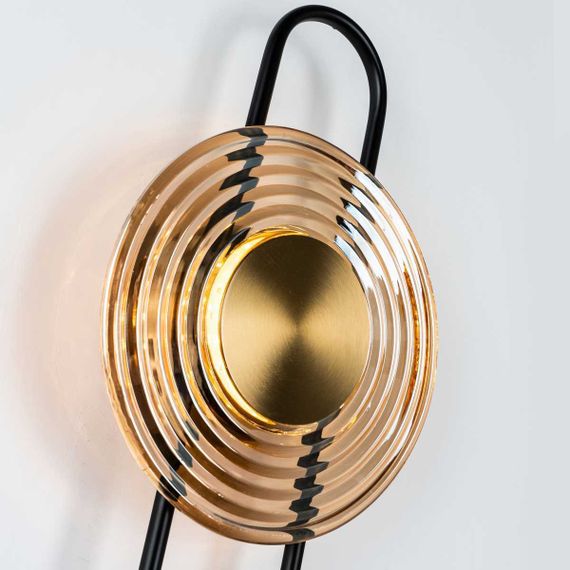 Настенный светодиодный светильник Modelux Modestyle MS.1507.01 BK-BS