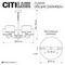 Люстра подвесная Citilux SHERMAN CL436152