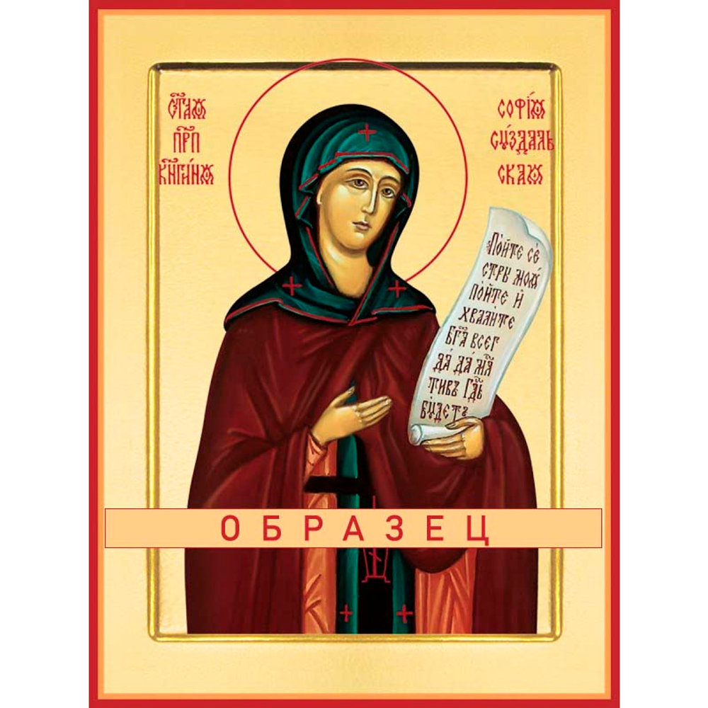 Преподобная София Суздальская Прп-109 (прп/С/9/1)