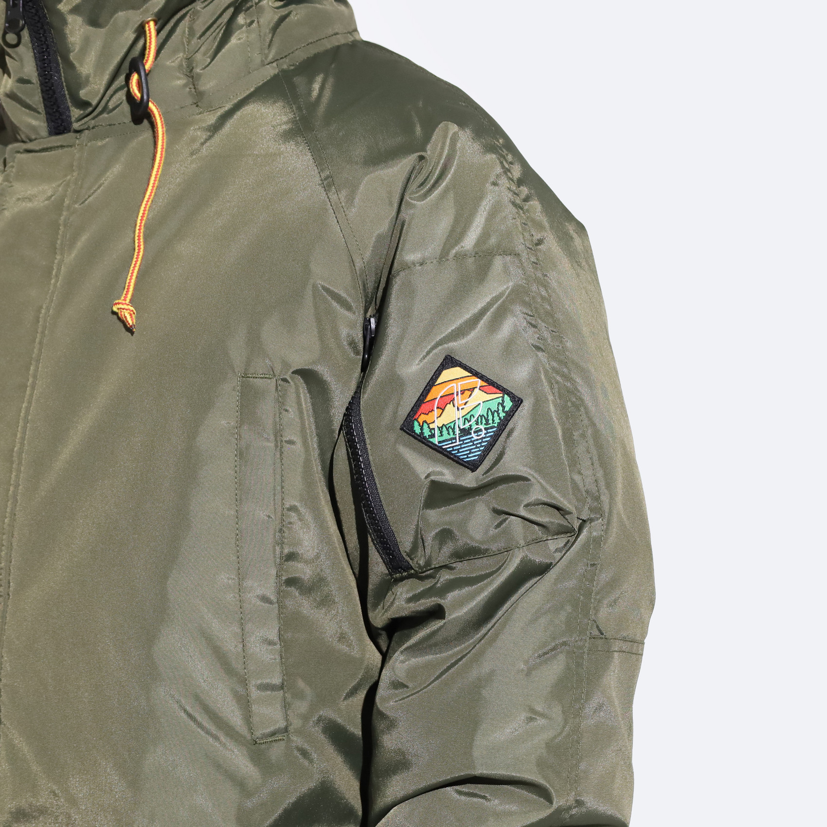 Куртка зимняя Footwork Alaska (army green) артикул:lSGN408xgobo-pZJGAVu71 - купить в магазине Дайс