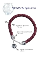 Браслет серебряный Спаси и Сохрани