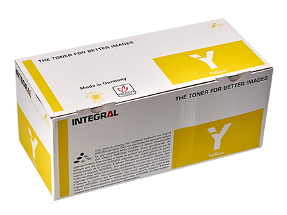 Тонер-картридж  Integral TK-5140Y Chip