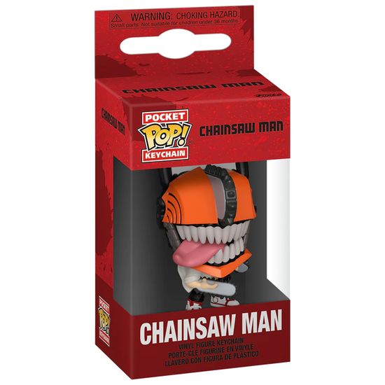 Брелок Funko Pocket POP! Chainsaw Man Chainsaw Man 86486 / Фигурка-брелок Фанко ПОП! по мотивам аниме "Человек-бензопила", Дэнджи