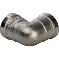 Угольник ВР никелированный         3/8"