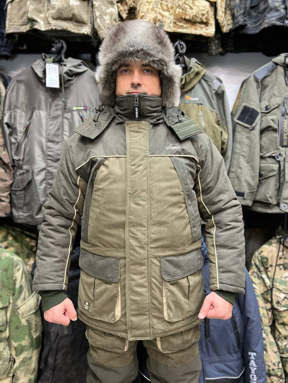 Зимний костюм VOGAK Арктика Исландия -40°C, полукомбинезон