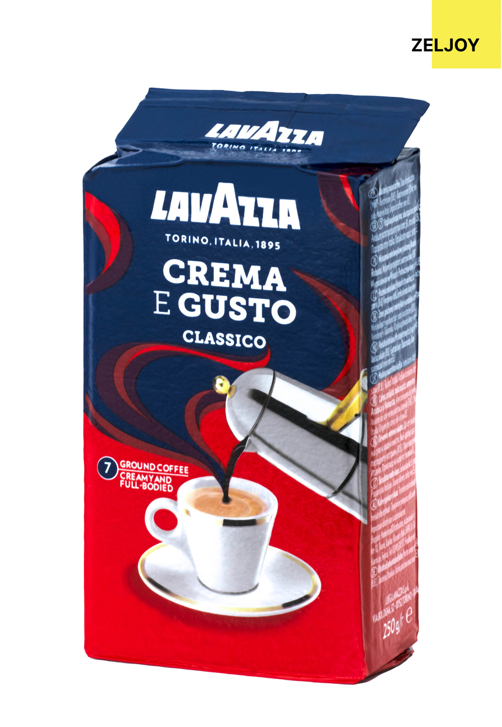 Кофе Lavazza Crema E Gusto 250 гр. (в/у) молотый
