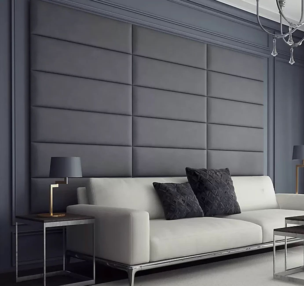 Мягкие панели; Стеновая панель; Изголовье для кровати 30х80см, 2 шт в комплекте