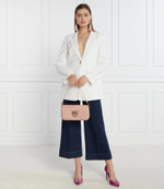 Кожаная сумка-мессенджер LOVE CLICK BAGUETTE MINI NAPPA Pinko - пудро-розовый(100068 A10Q)