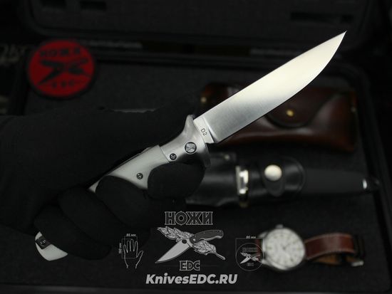 Складной нож Steelclaw Страйк 01W c клинком из стали D2, рукоять G10