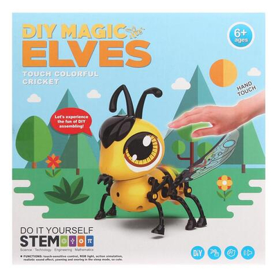 Игрушка на батарейках Насекомое, коробка DIY012