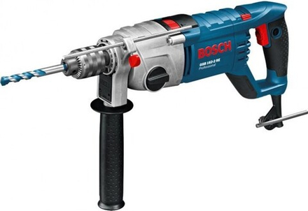 Дрель ударная сетевая BOSCH GSB 162-2 RE двухскоростная  060118B000 Кейс