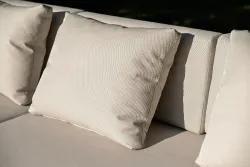 "Мальдивы" трансформирующаяся лаунж-зона из искусственного ротанга, цвет соломенный