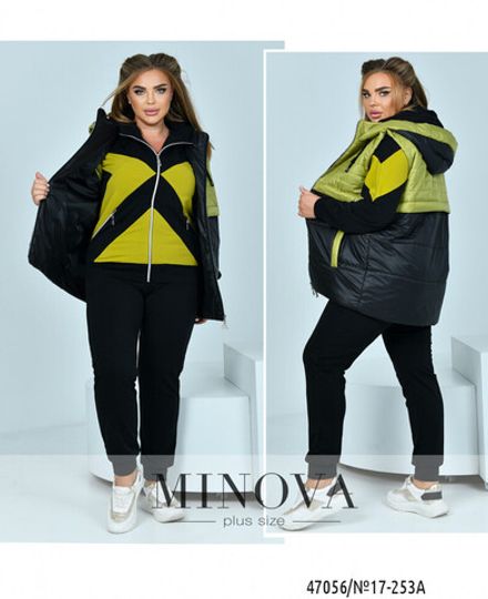 Жилет 17-253А-лайм Minova Фото 1