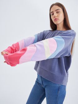 Толстовка "Бабочка" индиго