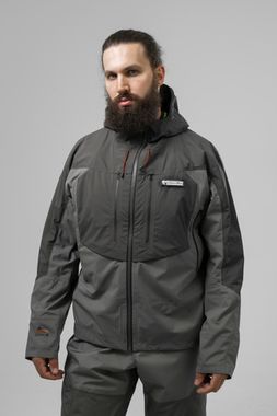 Куртка забродная Remington Fishing Rivers Black/Grey