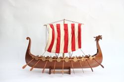 Van Der Heijden Модель парусника Дракар викингов, Скандинавия