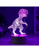 Светильник «Тираннозавр» LED RGB от сети RISALUX