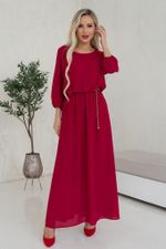 Платье Селеста (марсала)-48р-р Р11-1088/31 Nikol