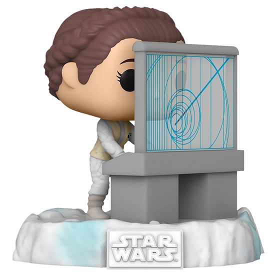 Фигурка Funko POP! Deluxe Bobble Star Wars Leia (Exc) (376) 45901