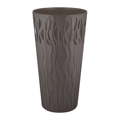 Горшок для цветов InGreen Winds D 340мм/40 л с дренажной вставкой 18,7л антрацит