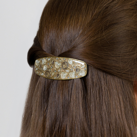 Заколка для волос Clara Bijoux Роза G72814 BR/G