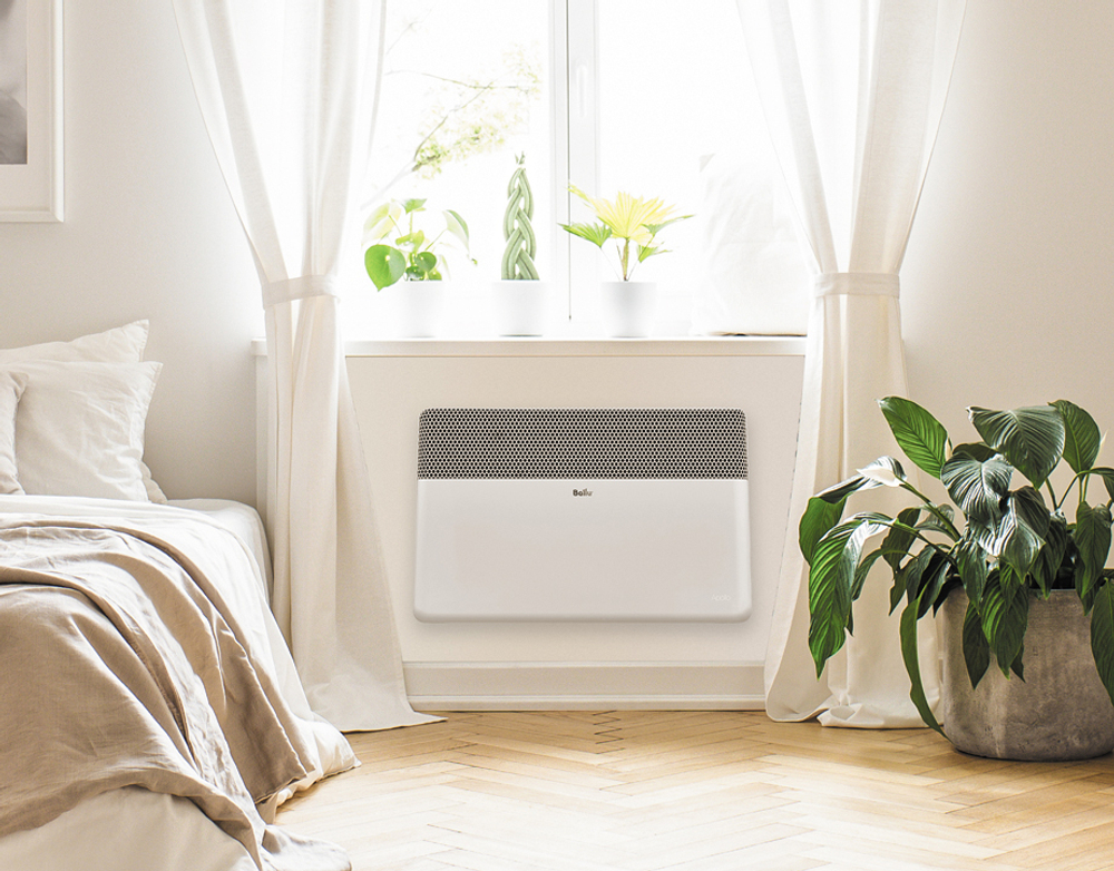 Конвектор электрический Ballu Apollo BEC/AT-2500-4E с Wi-Fi