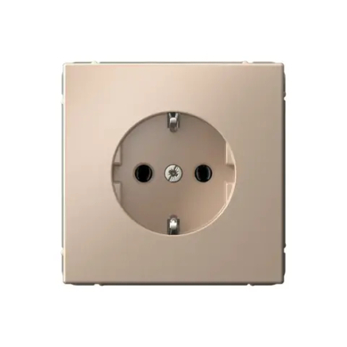 Art Gallery розетка с заземлением, 16А, механизм, Песочный