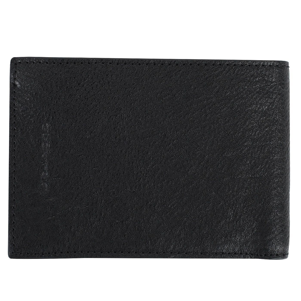 Кошелек из черной натуральной кожи Piquadro Black square PU1392B3R/N