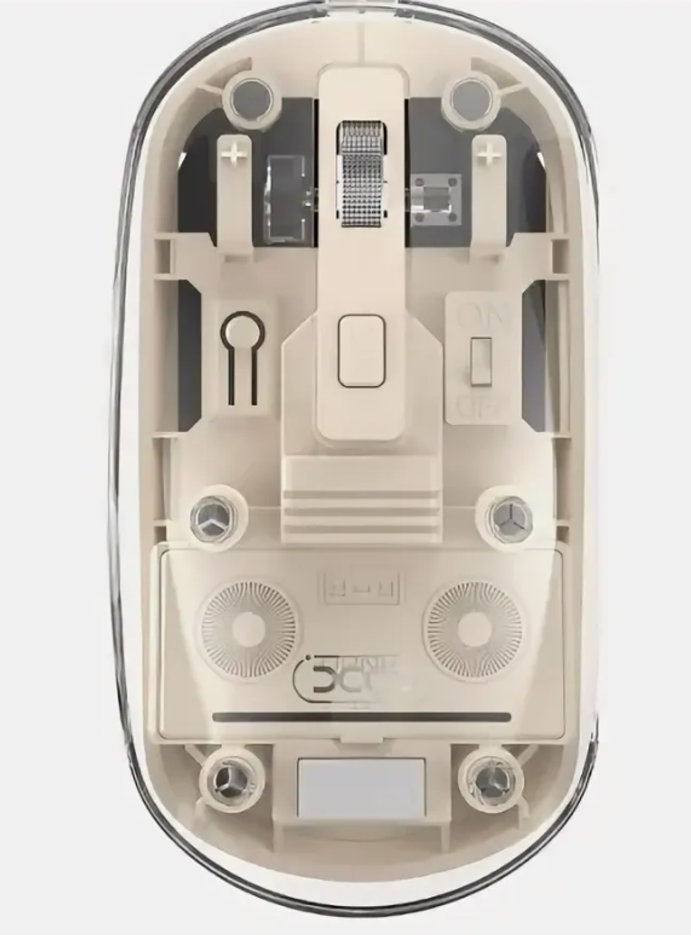 Беспроводная мышь XO M12 (бежевая)