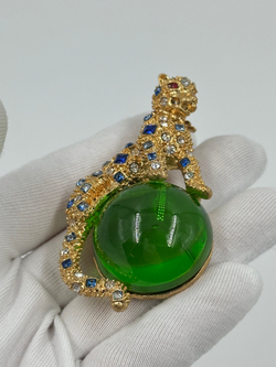 Брошь Леопард Trifari