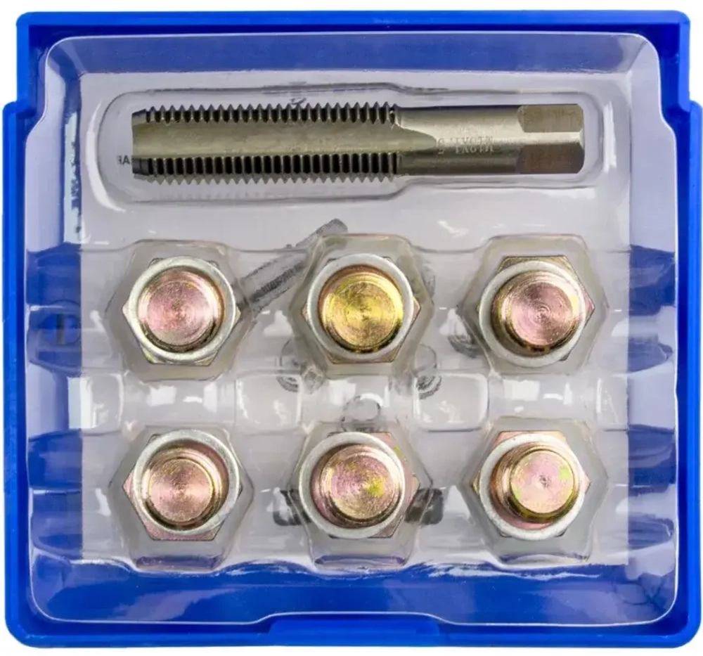 Набор для восстановления резьбы маслосливных отверстий M13 x 1,5мм., ZIPMEND