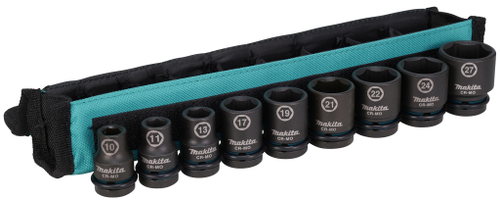 Набор ударных торцовых головок Makita Impact Black 1/2" E-16617