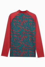 Кофта Puma Portugal 2026 Warm Up 1/4 Zip - красный